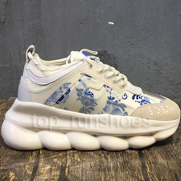 

Chain реакция Chainz черный плед кроссовки Mix Rosso Ciliegia Мужчины дизайнер женская мода белый многоцветный резиновые замши роскошные повседневная обувь