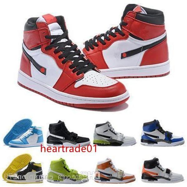 

spiderman new x 1 og basketball shoes for mens womens 2019 1s high chicago sports designer sneakers with box us5.5-13
