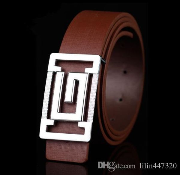 

2020 fashion belt brand buckle belts designer belt luxury belts for mens women business belts men leather belt 5 colors, Black;brown