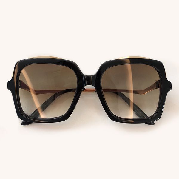 

2019 new big square sunglasses women shades classic sun glasses female uv 400 designer oculos de sol 0117s, White;black