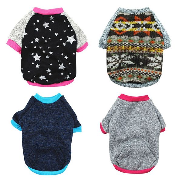 

собака пальто теплая толстовка собаки одежда casual пальто для ткани зима осень puppy для собак pet puppy supplies