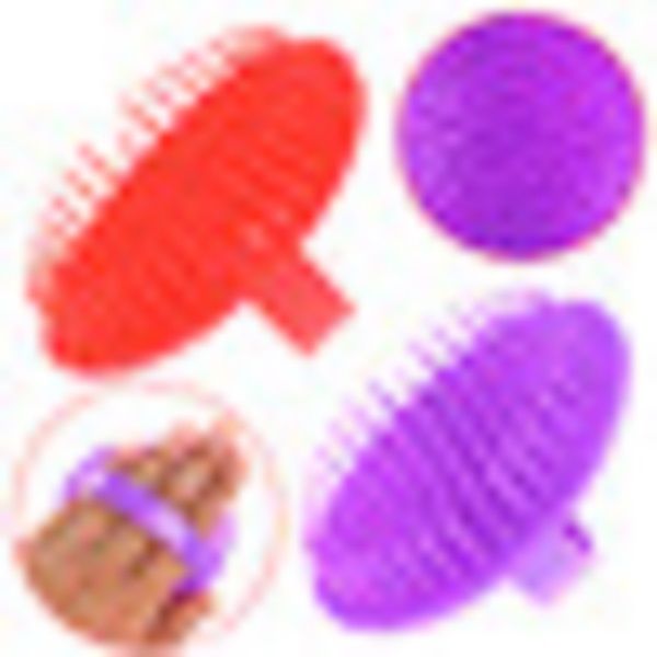 

1pcs ме воло маажеѬ гѬебенки кѬђглй плаикове ампђн калп дђ дл ела