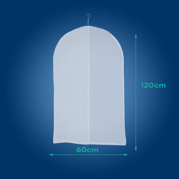 

clothes waterproof dust cover suit storage bag garment dress translucent coat