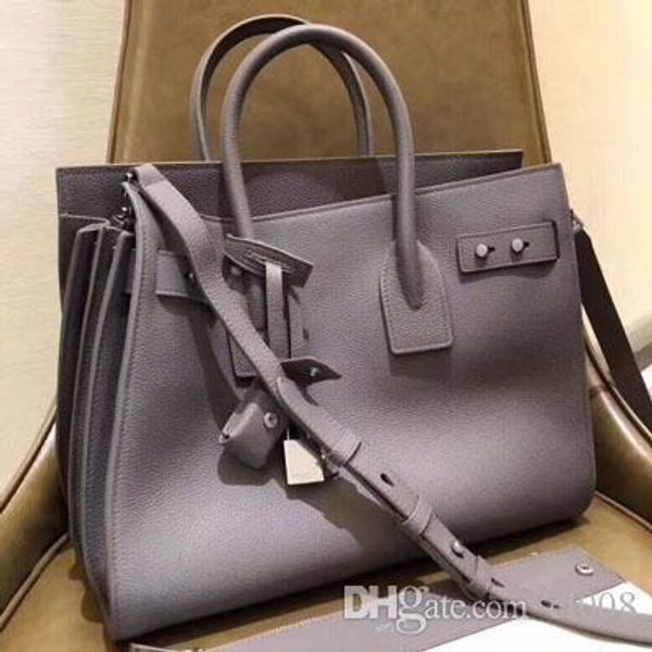 

women luxury leather totes imported lichee real leather soft sturdy touch business casual noble classic