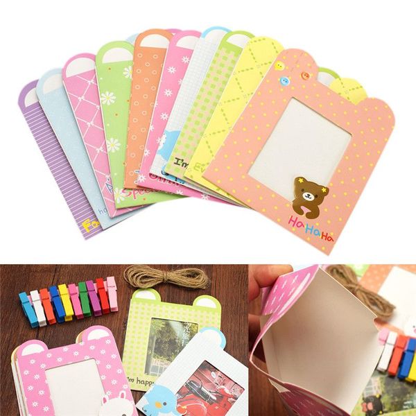 

cute hanging paper p picture frame portaretrato molduras quadros de parede para quarto decorative wall frames with rope clip