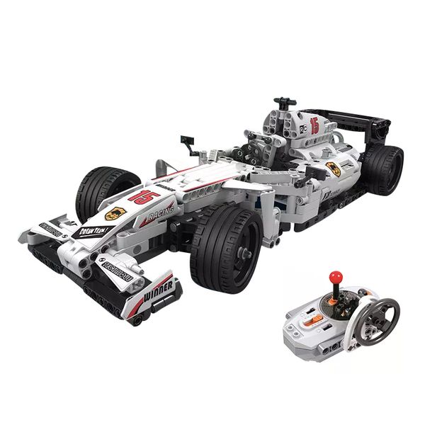 

729pcs city remote control model building blocks fit legoing technic rc f1 racing car bricks education toys gift for children