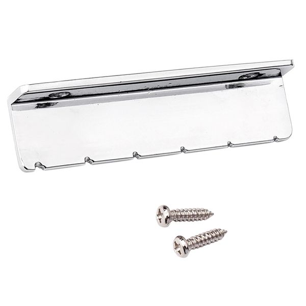 

6 string bridge tailpiece with 2 pieces screws for electric guitar parts chrome