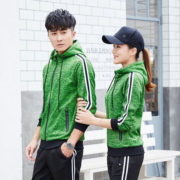 

двухкусочный спортивная одежда новый 2020 женская модель с капюшоном случайных спортивной костюм роскошная, Gray