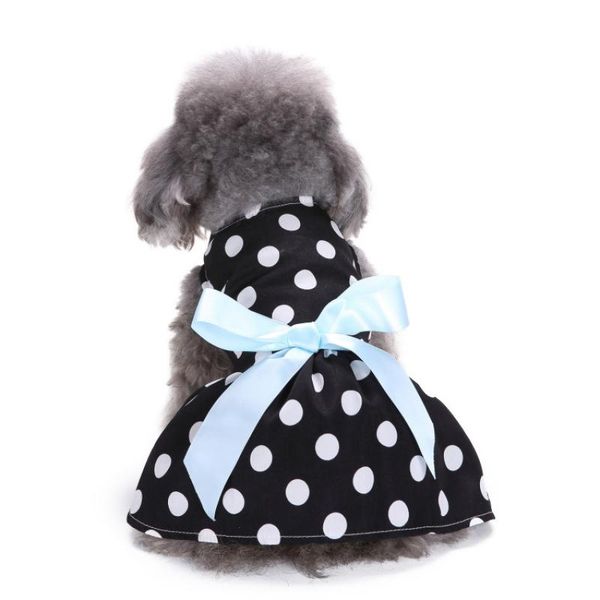 

cute dog clothes for small dogs dress sweety dot princess dress for chihuahua puppy small dog party skirt spring pet clothing
