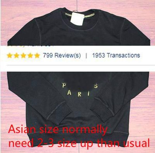 

логотип вышивка бренд мужские дизайнерские толстовки толстовка для мужчин глаз зима женщины толстовка с буквами дизайнер уличная одежда бегу, Black