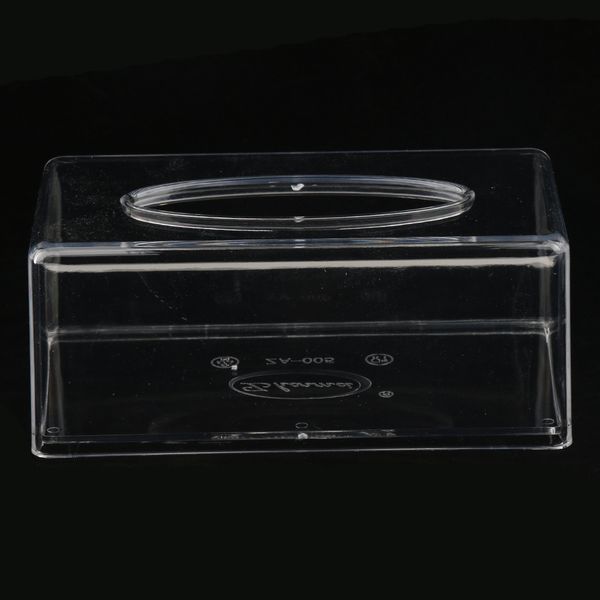 

acrylic clear tissue dispenser box 212x115x88mm