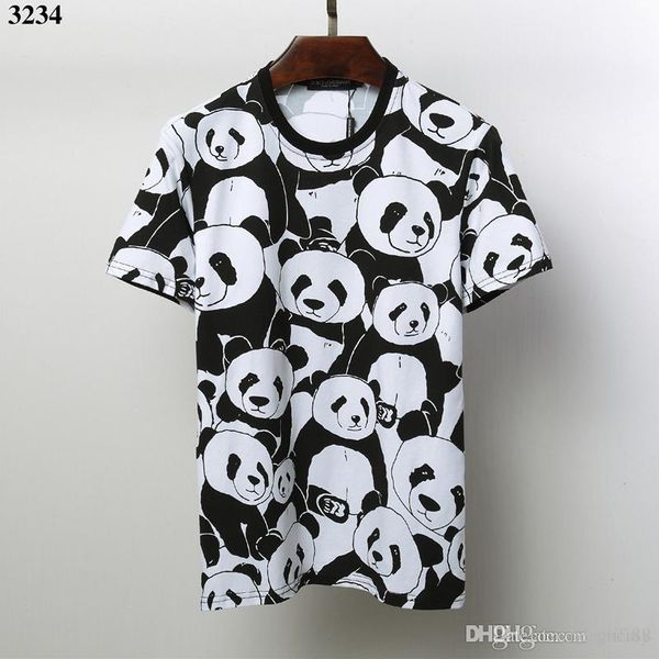 

19 men de igner t hirt dolce gabbana t hirt in cotton with graffiti prite men clothing hort leeve t hirt dg hip hop tee