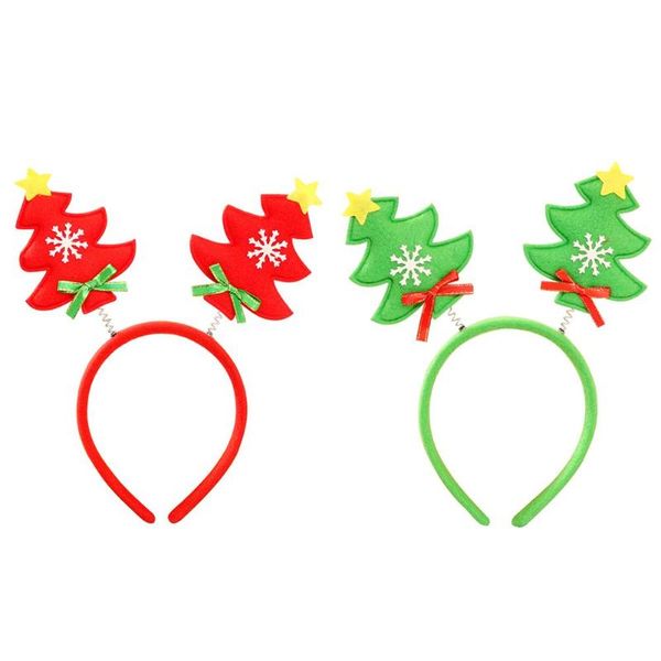 

kids christmas tree headband new year headwear party decor hairband