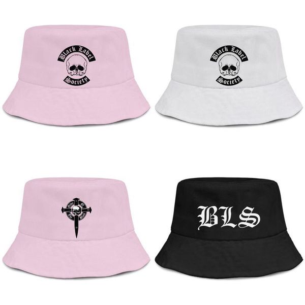 

black label society skull women fisherman bucket sun hat cool blank custom personalized suncap birds order of the skull white, Blue;gray
