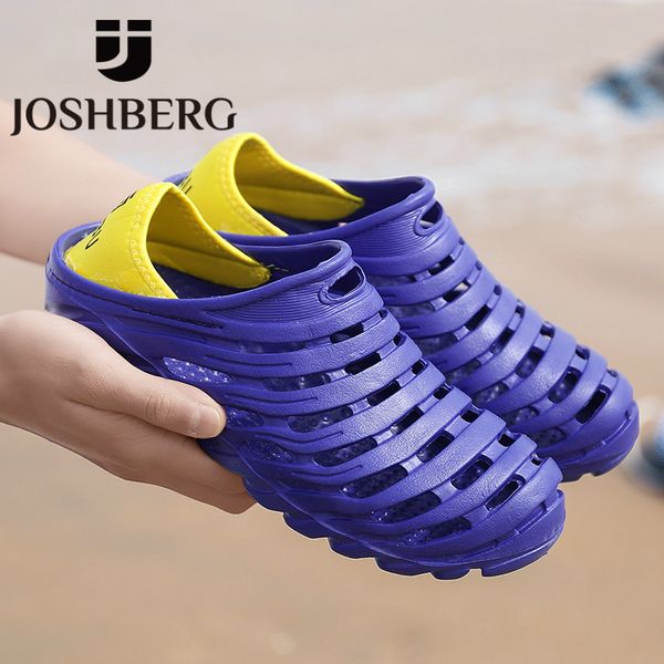 

joshberg product hard-wearing personality man shoes comfy men summer shoes british style men sandals 2020 sandales homme, Black