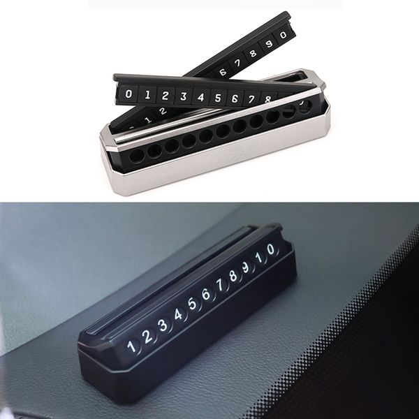 

car styling temporary parking card phone number card for kia rio k5 sportage sorento i30 i35 ix20 ix35 solaris verna
