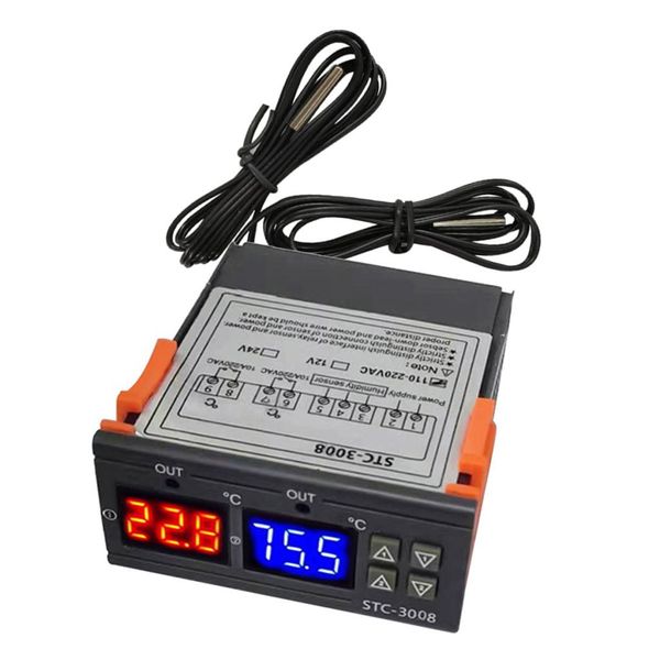 

electric temperature controller, designed with compressor delay protection, alarm when temperature exceeds limit