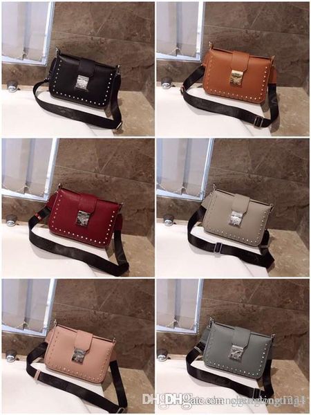 

outline of the rivet genuine leather designer handbags tote small oblique satchel wide shoulder luxury messenger bags women straps purses