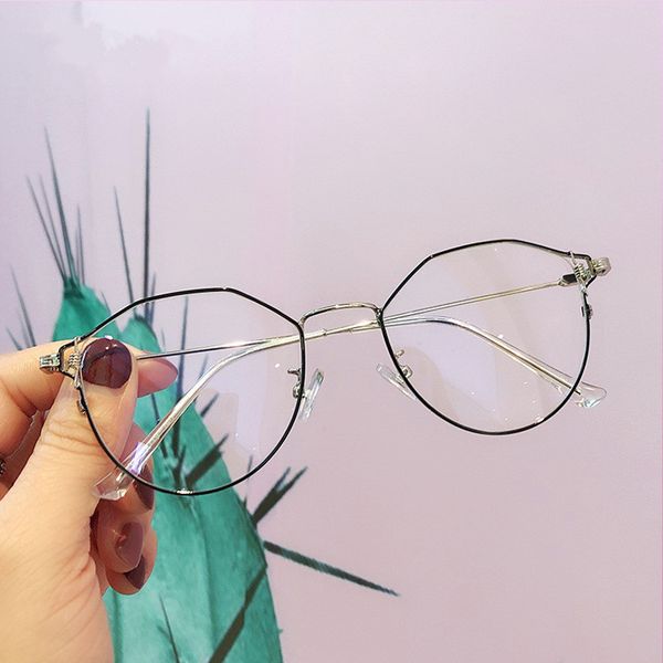 

nywooh компьютерные очки синий свет блокирующие очки очки рамки для женщин cat eye glass, Black