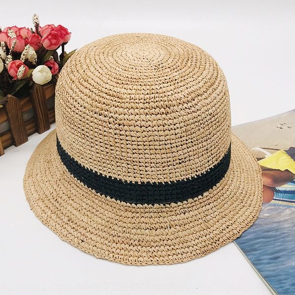 

natural lafite hat sunshade color matching folding sunshade and sunscreen crochet flip hat strength, Blue;gray