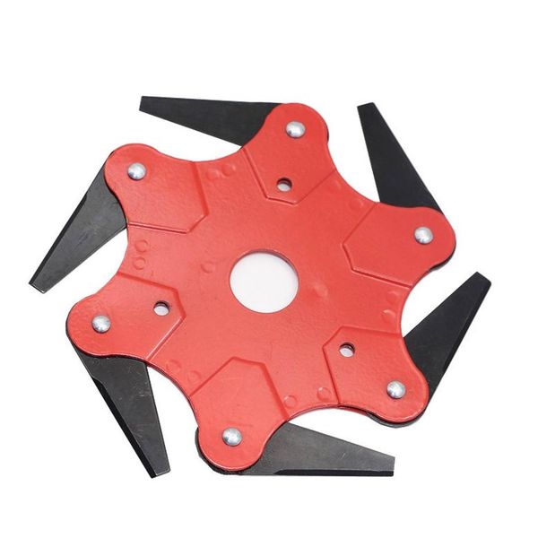 

6t blades manganese steel razor 65mn grass trimmer head cutter blade for garden lawn mower machine accessories high quality