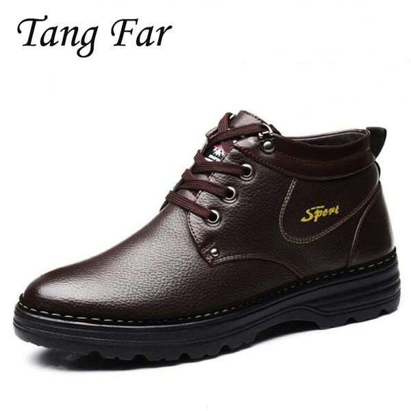 

big size winter men boots black mens warm snow shoes rubber male bottes hombre botas bottes hommes man fashion sneakers