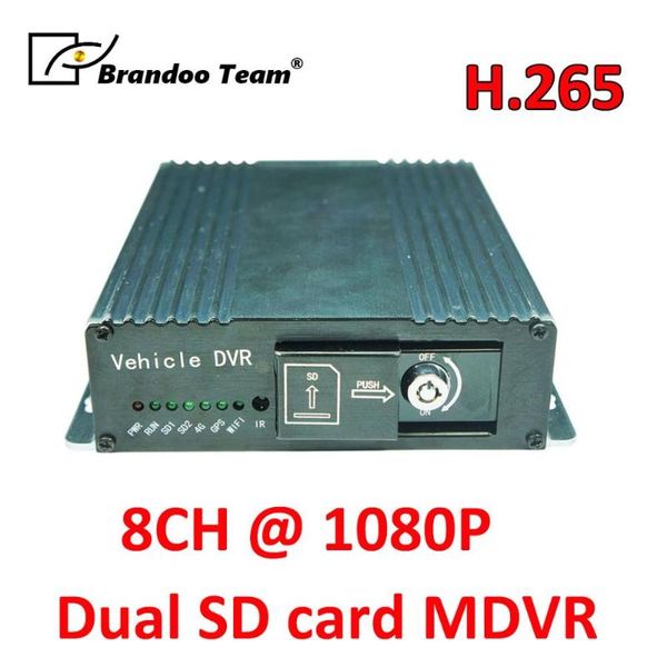 

свободная перевозка груза gps 8ch 1080p мобильного автомобиля автомобиль dvr поддержка 2pcs 128gb sd карты, sd dvr для шины использования гр