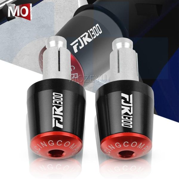 

7/8" 22mm motorcycle handlebar grips end handle bar cap end plug for yamaha fjr 1300 fjr1300 touring fjr1300a abs 2003-2018 2017