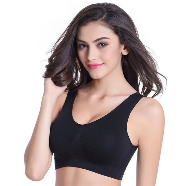 Compre Singwing Cómodo Sujetador Sin Costuras De Dos Capas Con Movible Libre De Esponja Sujetador Sexy Ocio Sujetador De Las Mujeres Oferta Barata Blanco Negro A $29.77 Del Losangelesd | DHgate.Com