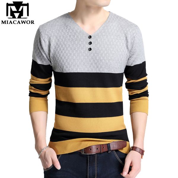

men's sweaters autumn winter thin wool sweaters men slim fit pullover men knitted sweater clothing y072, White;black
