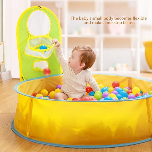 

swimming pool indoor outdoor play tent shape ball frame sun shade home use clean waterproof for kids portable bathtub garden