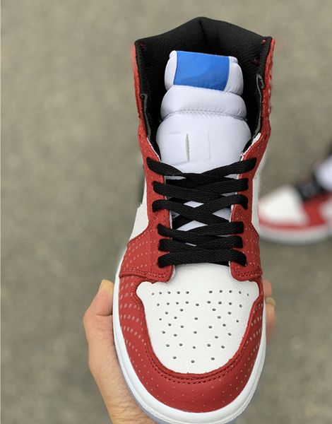 

new 1 i 1s crystal red men basketball shoes sports sneakers trainers 2019 with box size 8-13