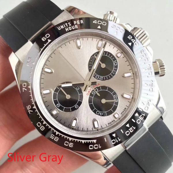 

20320 good quality brand watche 40mm 8 13 rolex 13 men watch men automatic menchanical movement apphire gla with green box 10, Slivery;brown