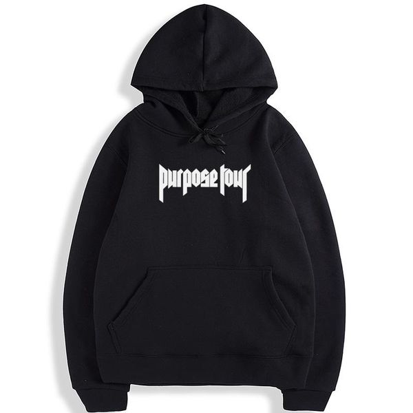

новый дизайн обзорная экскурсия мужчины толстовки hip hop мода повседневная blacck нашивки цель тура толстовки, Black