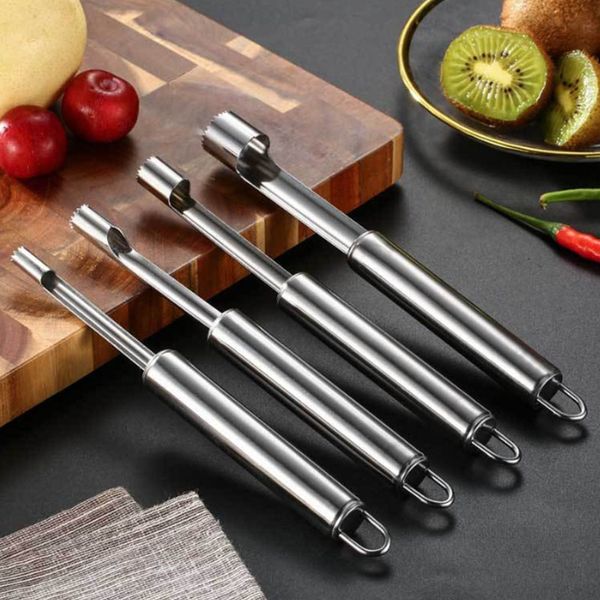 

multi-function fruit corer and pitter stainless steel core remover tool for apple, pear, cherry, jujube, red dates