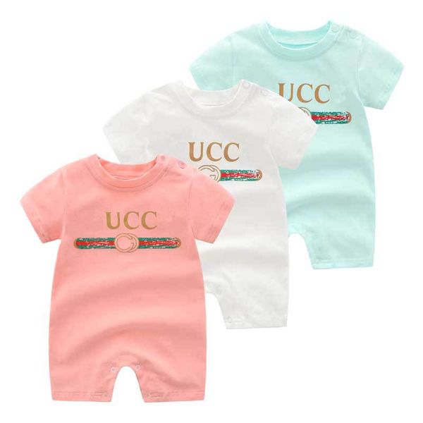 

3 цвета детская дизайнерская одежда для девочек мальчиков с коротким рукавом ползунки 100% хлопок детская одежда для новорожденных младенцев девочка мальчик одежда