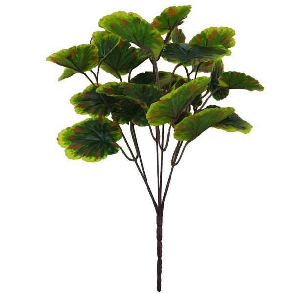 

6-головная искусственная имитация листьев растений листья домашнего офиса стол центральный свадебный поддельный декор растений