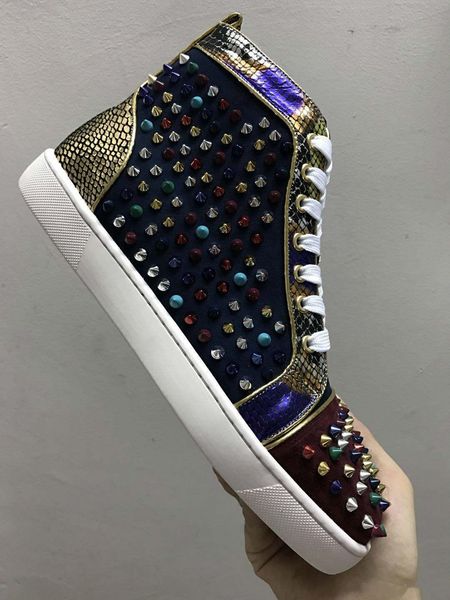 

2019 original vogue new graffiti red bottom neaker for men women luxury de igner with rantu orlato flat men hoe lei ure tr