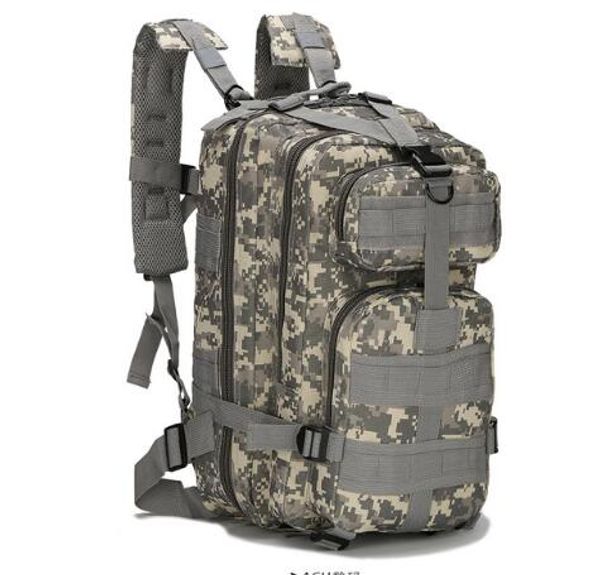 Camouflage Tasche Outdoor Sport Bergsteigen Tasche Militär Camping Wandern Angeln Huntin Rucksack 30L Taktische Tasche Wasserdicht