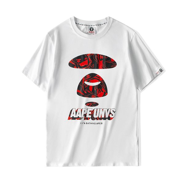 

19ss box logo x jean tee graffiti couple hip hop fashion men women street skateboard casual short sleeves tee summer t shirt, White;black