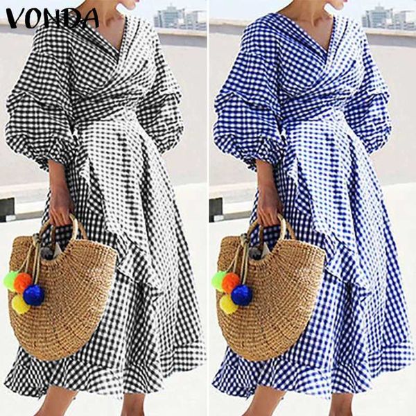 

women party dress 2020 summer dot printed beach sundress casual solid dress office ladies bohemian vestidos plus size 5xl robe, Black;gray