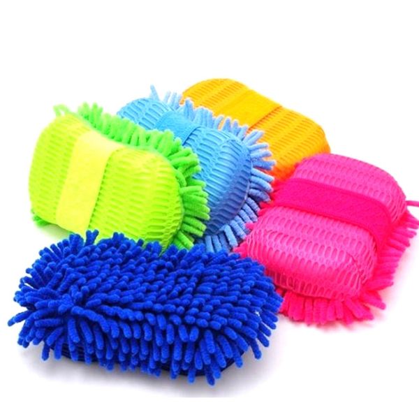 

ultrafine fiber chenille car wash gloves brushes microfiber car motorcycle washer care cleaning brushes