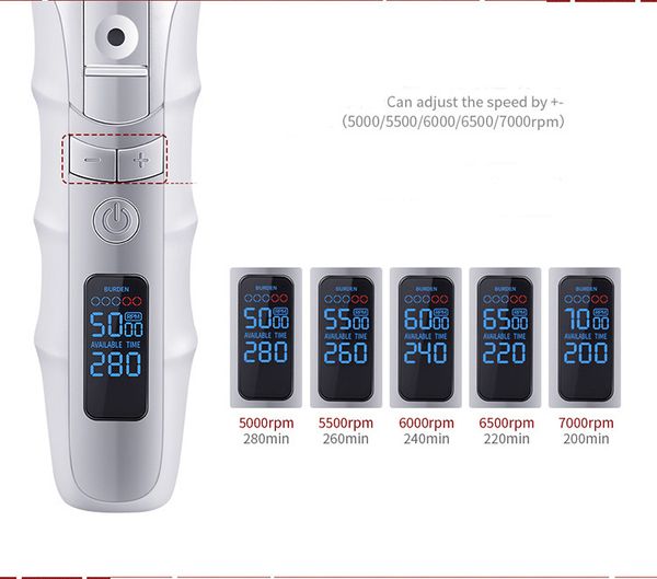 

kemei barber hair trimmer rechargeable hair clipper white electric mini beard trimmer bwkf wmgia