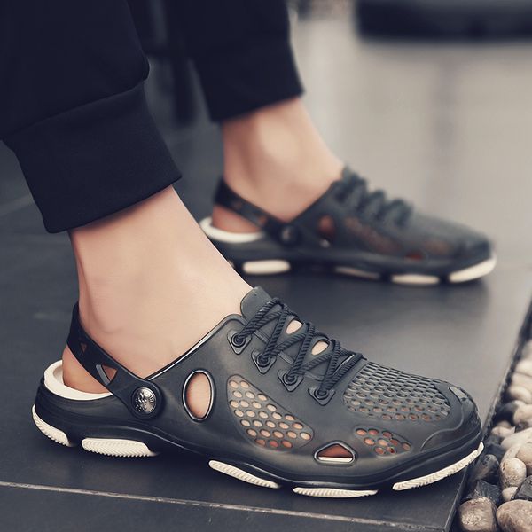 

original classic garden flip flops quick drying water shoes men sport summer beach aqua slipper outdoor sandals metallic shoes