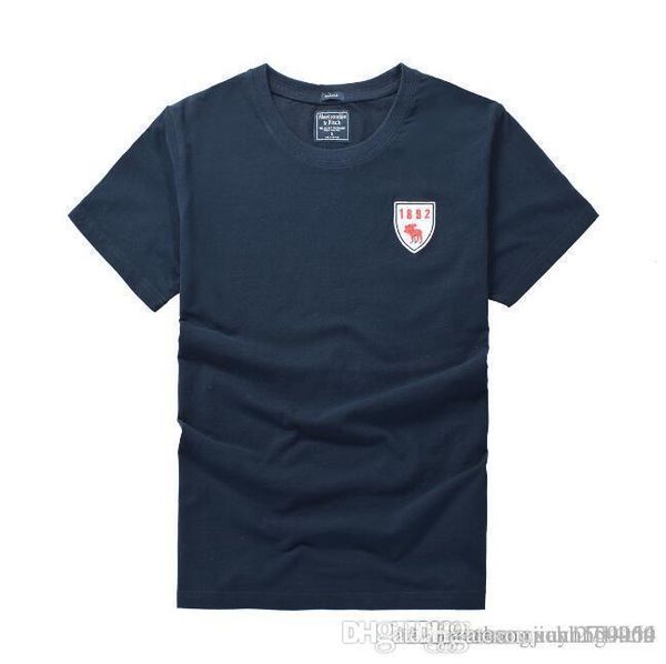 

men's early spring new short-sleeved t-shirt men's round collar trend t-shirt summer round collar men's shirt, White;black