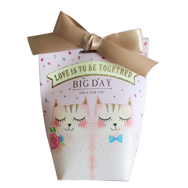 

5pcs irregular birthday diy wedding favors supplies gift holders sugar case european baby shower bag accessory party candy box
