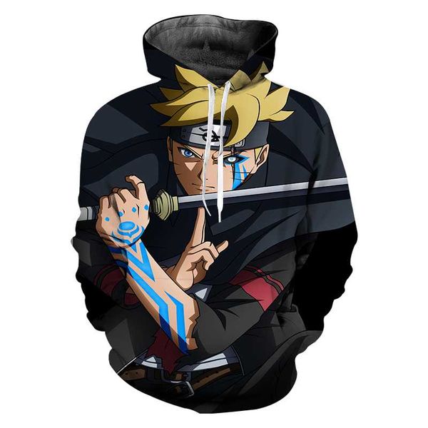 

anime hoodie 3d hoodies rick and morti hoddies sweat homme men fashions japanese streetwear white hoodie long coat unisex, Black