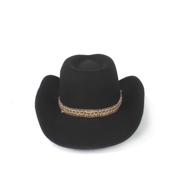 

женская мода шерсть hollow western cowboy hat рулонная брим lady outblack сомбреро hombre jazz cap, Blue;gray