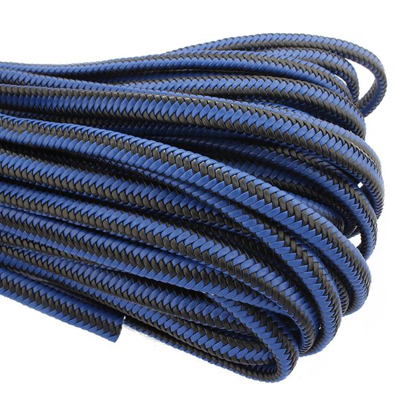 

1meter 12x6mm pu braided leather rope string blue/red/black cord for jewelry making bracelets craft jewelry accessories diy, Blue;slivery