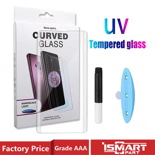 

uv tempered glass for huawei p20 p30 mate 20 lite mate30 pro uv liquid full glue 3d curved screen protector